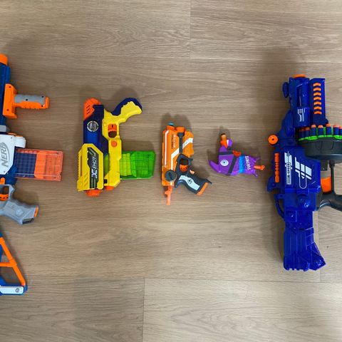 NERF,  XSHOT og Super-speed