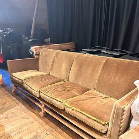 Gammel sofa