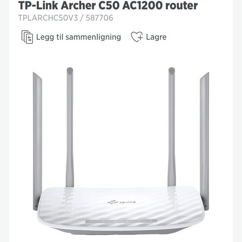 trådløs router