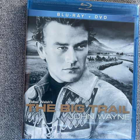 The Big Trail (blu-ray) western film klassiker, John Wayne