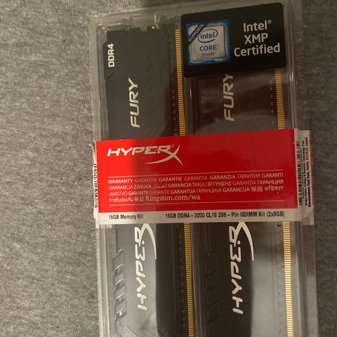 HyperX FURY DDR4 16GB ram