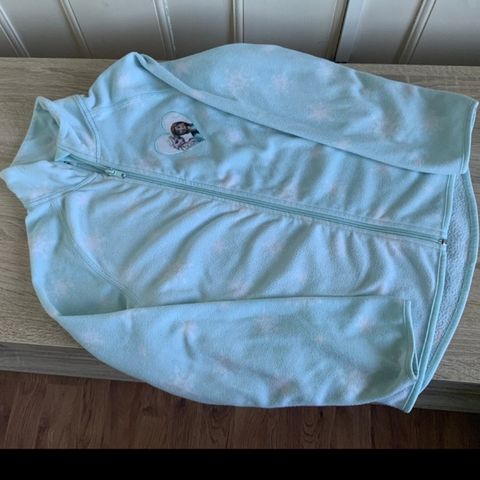 Fleece jakke og genser FROST Elsa og Anna str 134-140