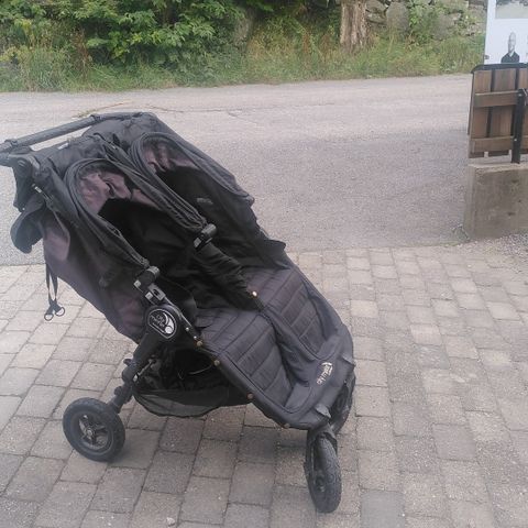 Tvillingvogn - Baby jogger City mini GT