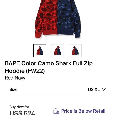 Bape hoodie