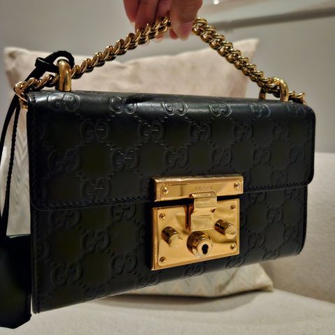 Gucci Padlock small, signature shoulder veske