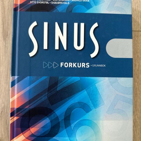 Sinus - Forkurs grunnbok