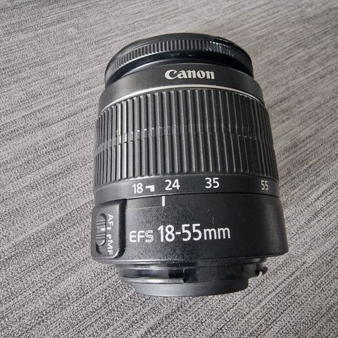 CANON EF S 18 55 f 3.5   5.6 III Generasjon