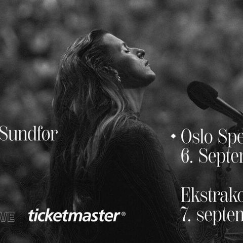 Susanne Sundfør, fredag 6.september, 4 bra sitteplasser (bytte/selge)