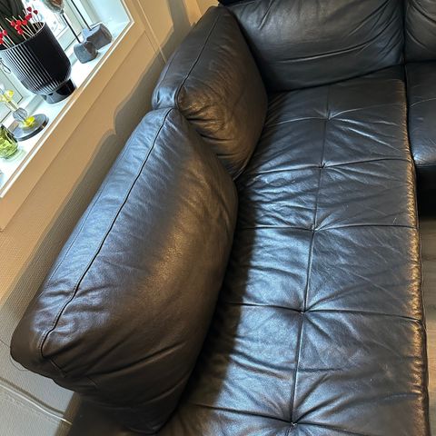 Skinn sofa