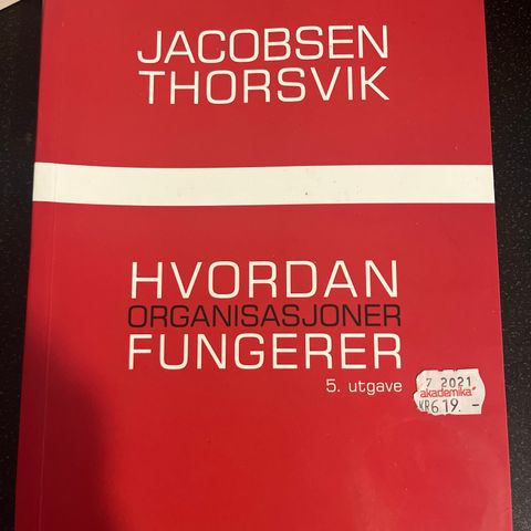 Hvordan organisasjoner fungerer