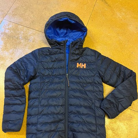 Helly Hansen tynn dunjakke str 164