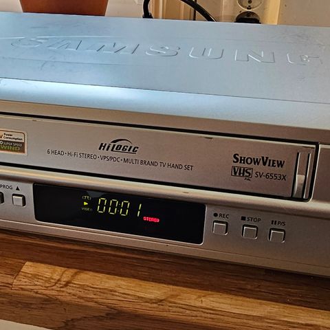 Samsung VHS spiller