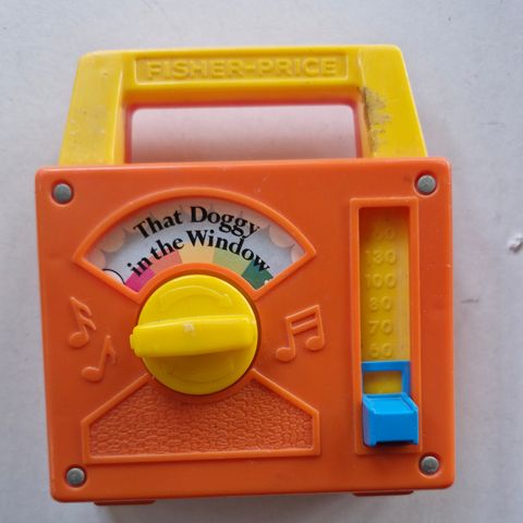 Retro Spilledåse Fra Fisher-Price