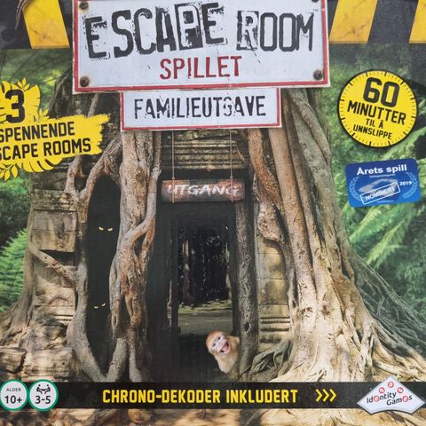 Escaperoom spillet familieutgave