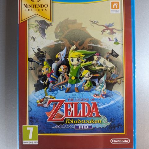 Wii U - The Legend Of Zelda the Wind Waker selects