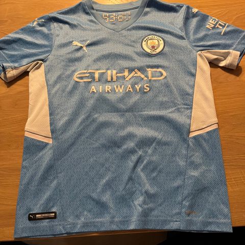 Ekte Manchester City Haaland barn/junior fotballdrakt 22/23