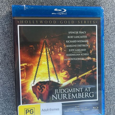 Judgement at Nüremberg (blu-ray) Dommen i Nürnberg, krig historie flm klassiker