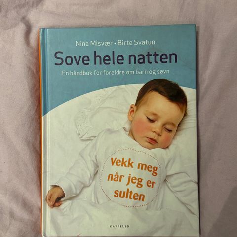 Bok Sove hele natten av Nina Misvær og Birte Svatun