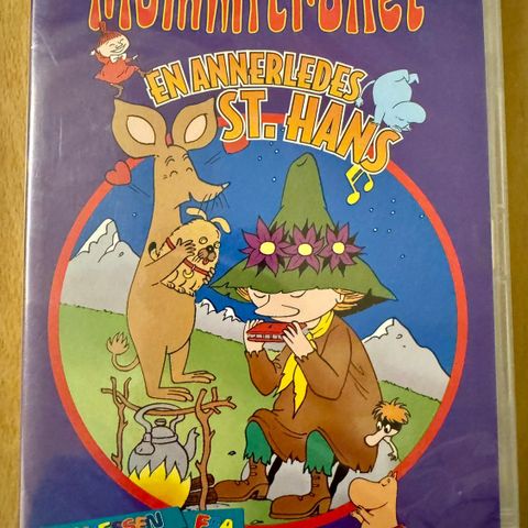 Mummitrollet En Annerledes St.Hans dvd 🚨FORSELGET