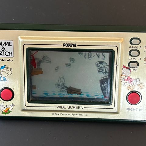 Nintendo Game & Watch Popeye 1981