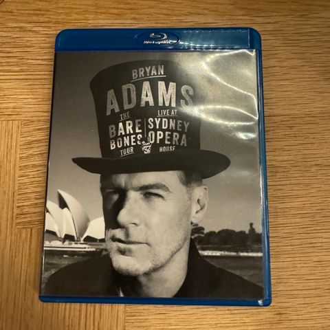 Bryan Adams Live At Sydney Opera Blu Ray Uåpnet