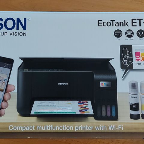 Helt ny Epson ecotank ET-2815