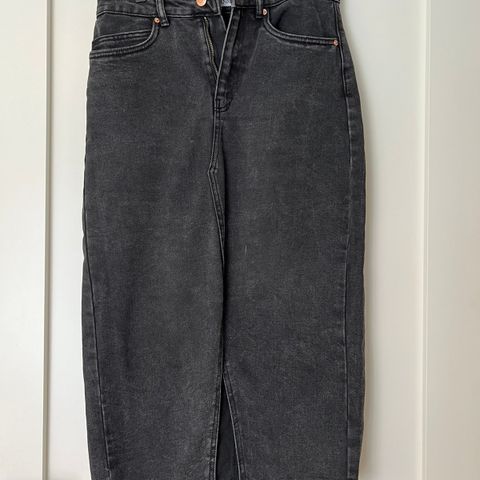 Vero moda denim midiskjørt