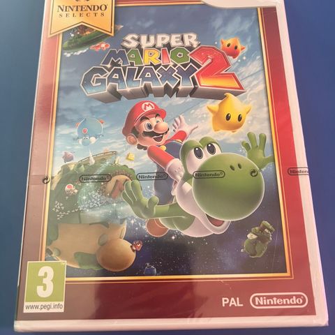 Súper Mario Galaxy 2  Wii Helt ny uåpnet