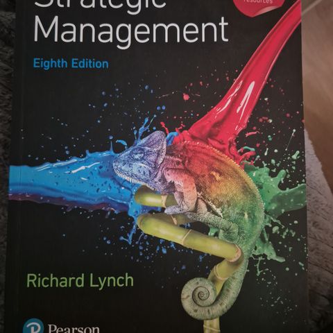 Richard Lynch - Strategic Management, eight Edition