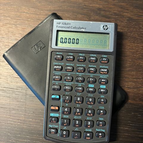 HP financial calculator