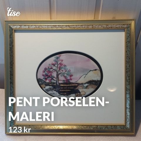 Pent Porselen maleri