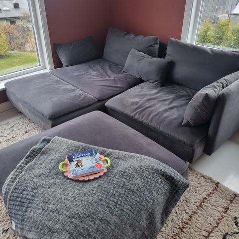 Sjeselong SÖDERHAMN sofa fra IKEA