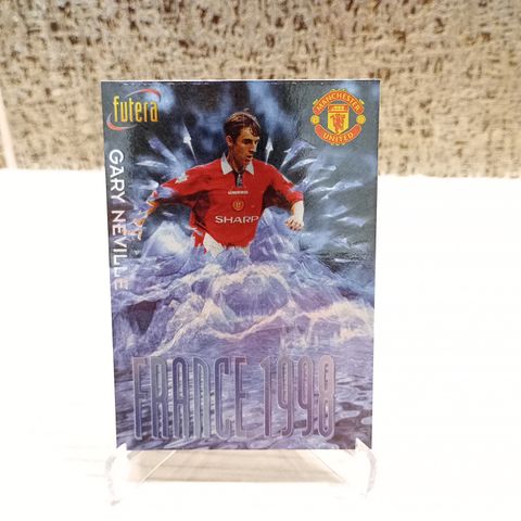 FotballKort Gary Neville France 98 Man U NR 1504/8000