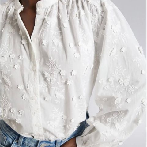 Other Stories Voluminous Floral Blouse