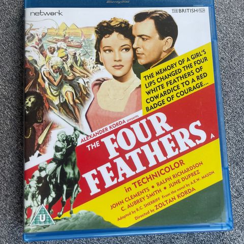 The Four Feathers (blu-ray) film klassiker