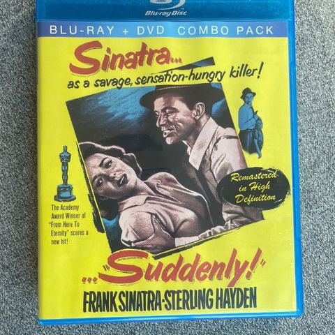 Suddenly (blu-ray) film noir klassiker, Frank Sinatra