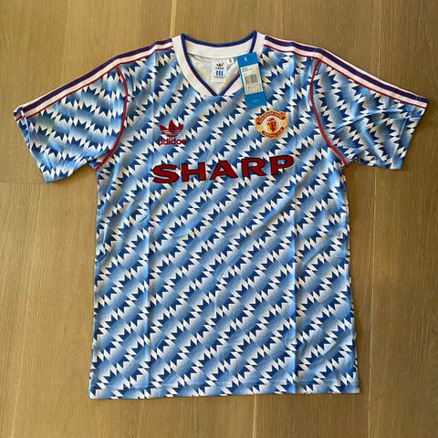 Fotballdrakt- Manchester United bortedrakt 1990/1991