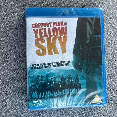 Yellow Sky (blu-ray) western film klassiker, Gregory Peck