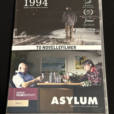 To Novellefilmer - 1994 Og Asylum (DVD)