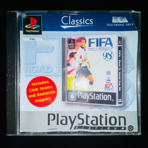 FIFA 98 PS1 PlayStation 1