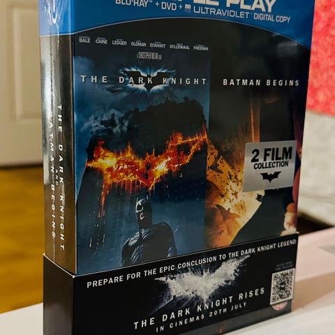 Batman Begins - The Dark Knight box set (Ny)