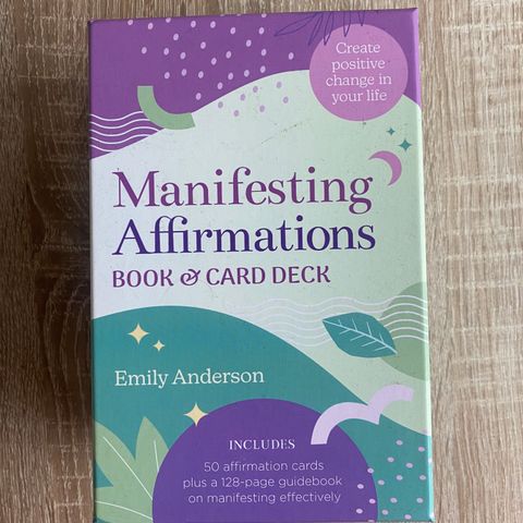 Manifesting Affirmations Book & Card Deck