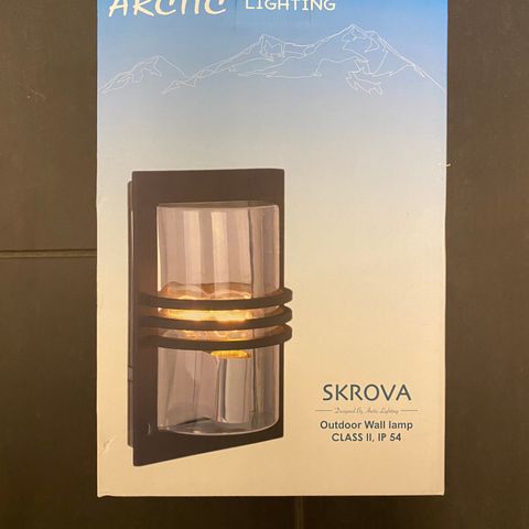 Ubrukt Skrova Arctic Lighting utelampe