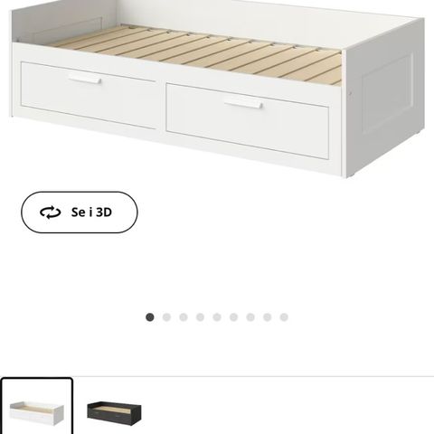 Brimnes seng fra IKEA