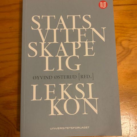 Statsvitenskapelig leksikon