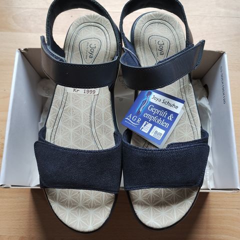 Joya Flores Dark Blue sandaler str 41