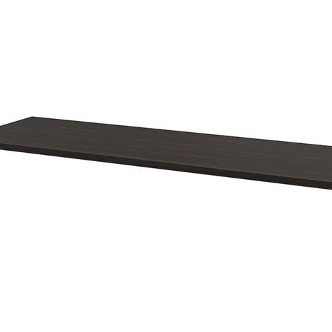 Ikea LAGKAPTEN Bordplate, brunsvart, 200x60 cm