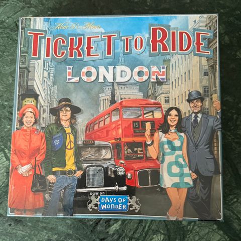 Ticket to ride London - ny og uåpnet i plast