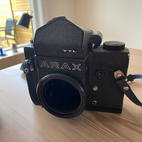 ARAX mellomformat, Carl Zeiss 2.8 80mm, Carl Zeiss 50mm, Arsat 80mm