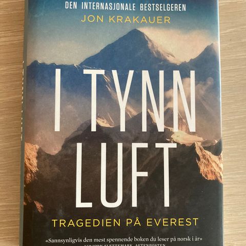 I tynn luft. Av Jon Krakauer